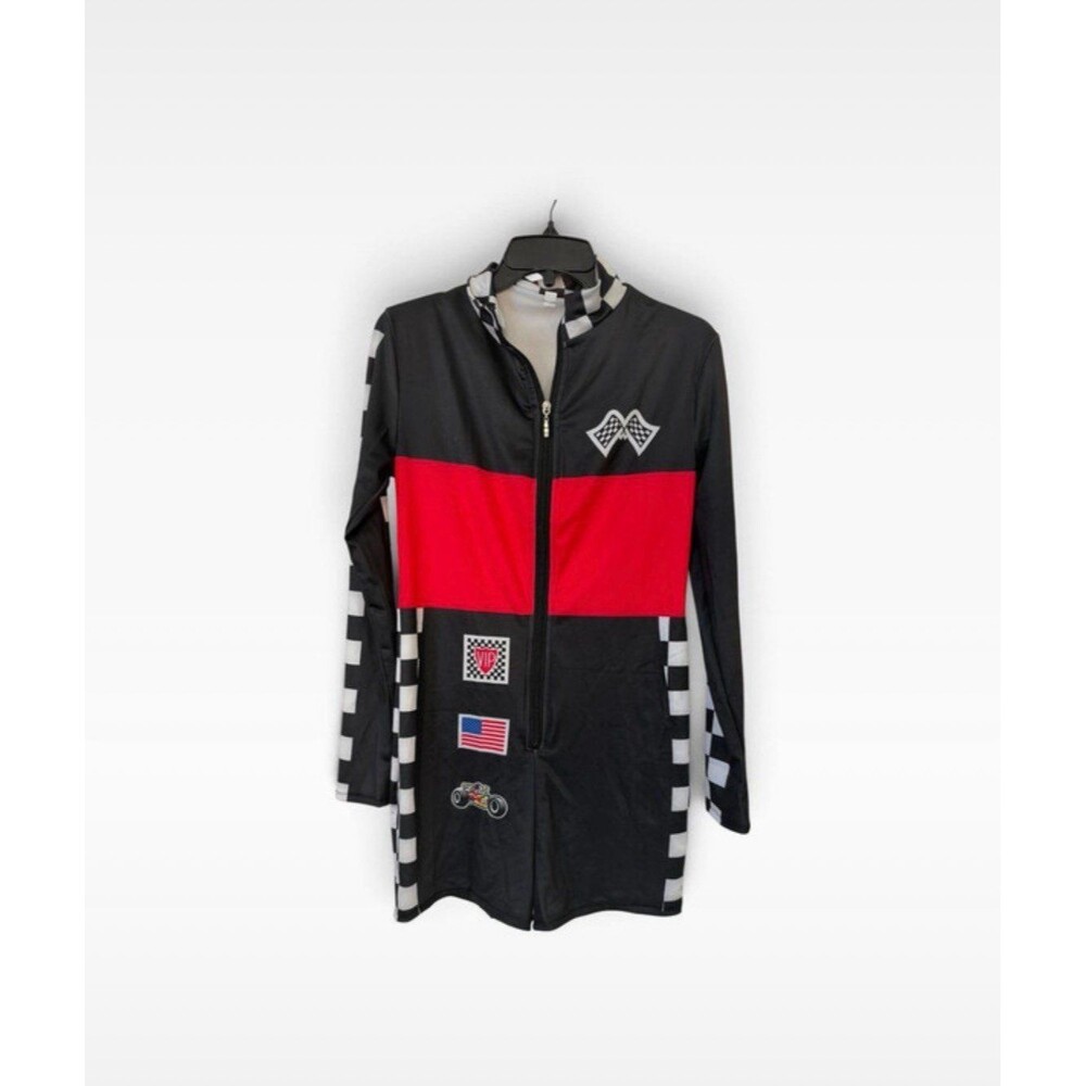 Women’s Racing themed costume jumpsuit Size S